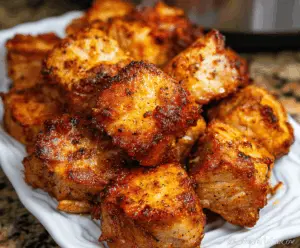 Air Fryer Pork Chop Bites