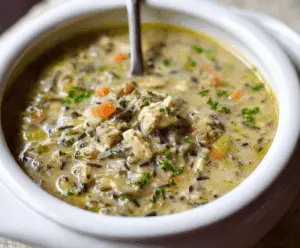 Healthy Chicken Wild Rice Soup