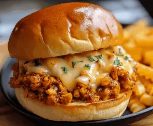 Cajun Chicken Sloppy Joes