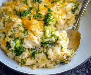 Chicken Broccoli Rice Casserole