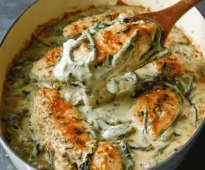 Chicken Poblano Casserole with Creamy Sauce
