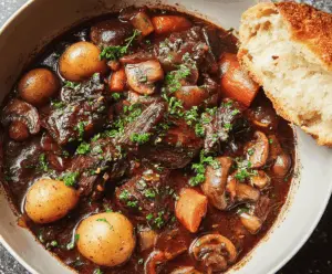 French Beef Bourguignon