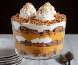 Maple Pecan & Pumpkin Cheesecake Trifle