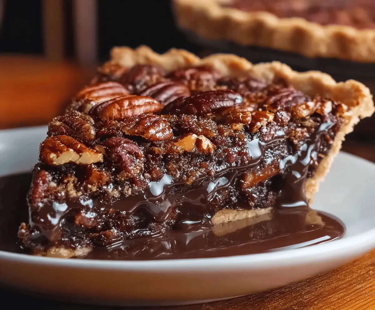 Easy Texas Chocolate Pecan Pie Recipe