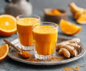 Orange Turmeric Immunity Shot