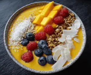 Mango Coconut Smoothie Bowl