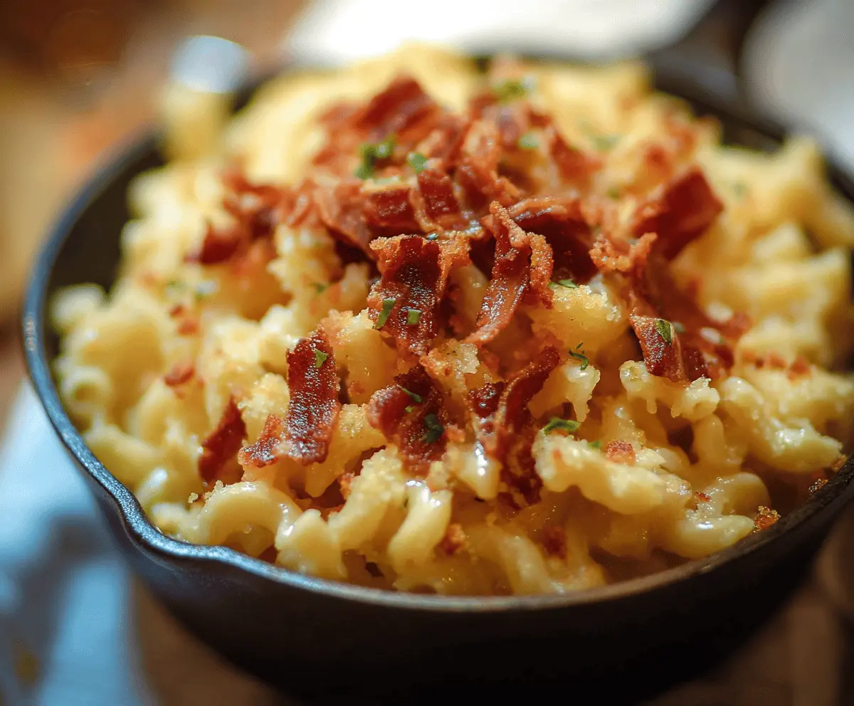 Creamy Bacon Mac and Cheese Recipe