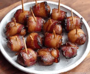 Bacon Wrapped Water Chestnuts