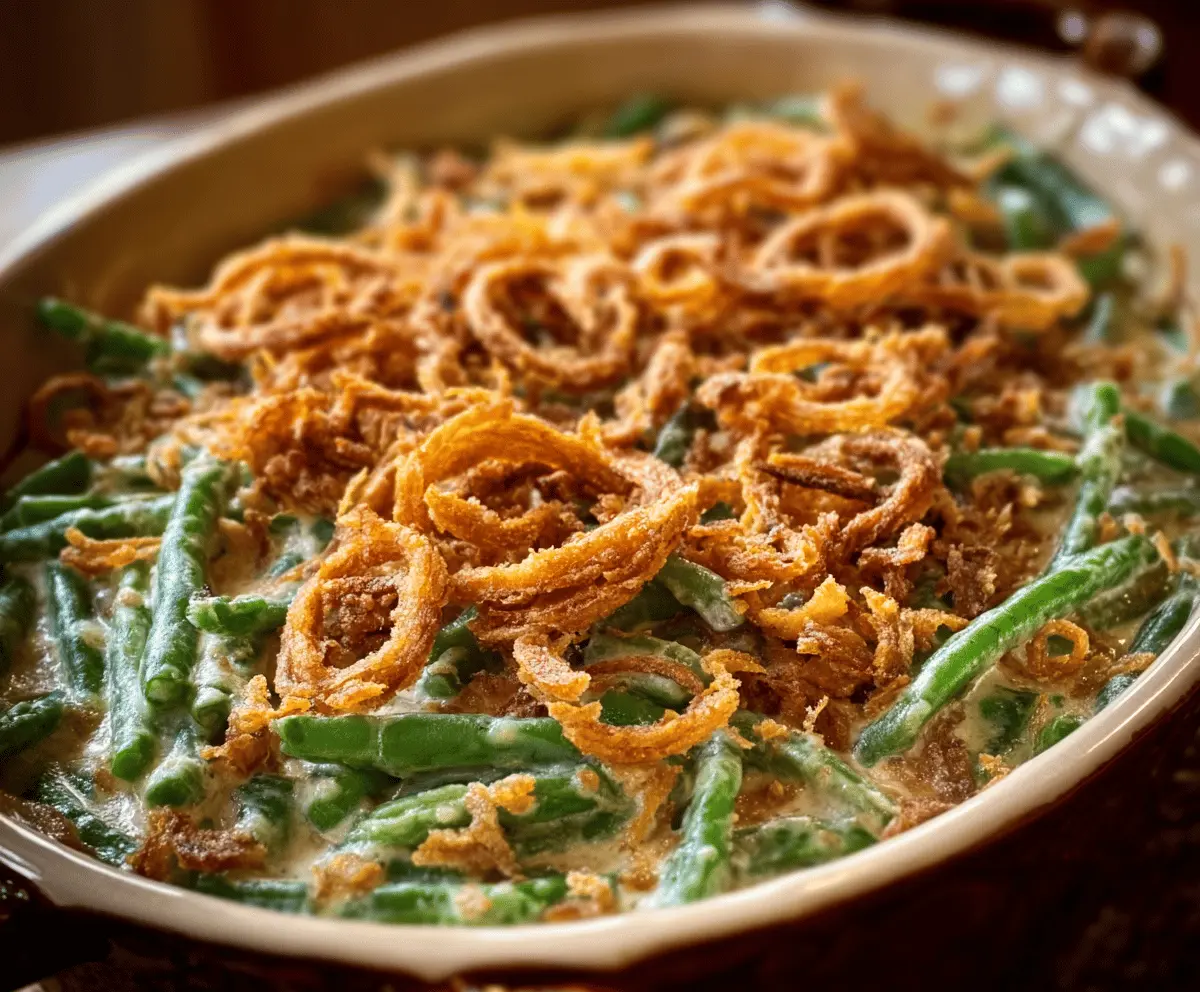 Easy Green Bean Casserole Recipe