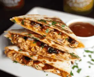 BBQ Chicken Quesadilla