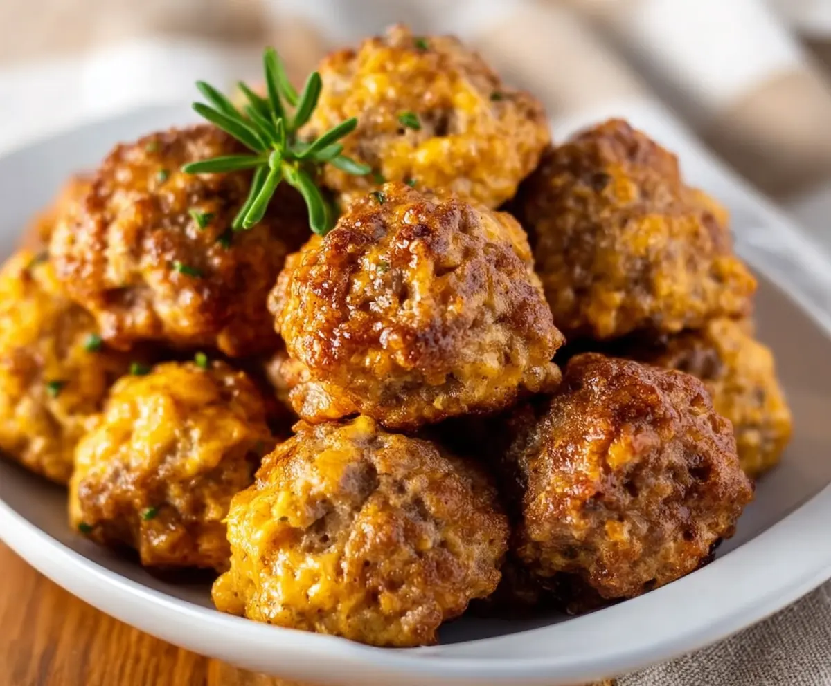 Easy Bisquick Sausage Balls Recipe