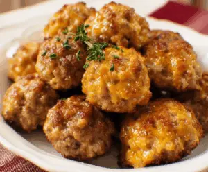 Bisquick Sausage Balls