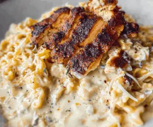 Blackened Cajun Chicken Alfredo