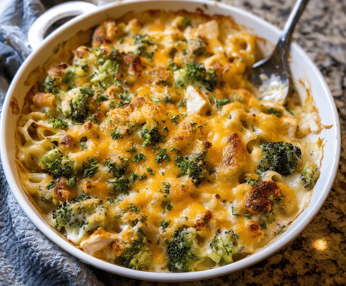 Easy Broccoli Chicken Casserole