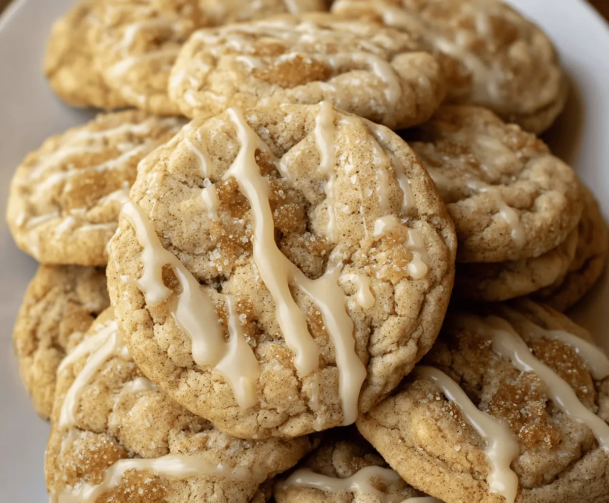 Easy Brown Sugar Maple Cookies