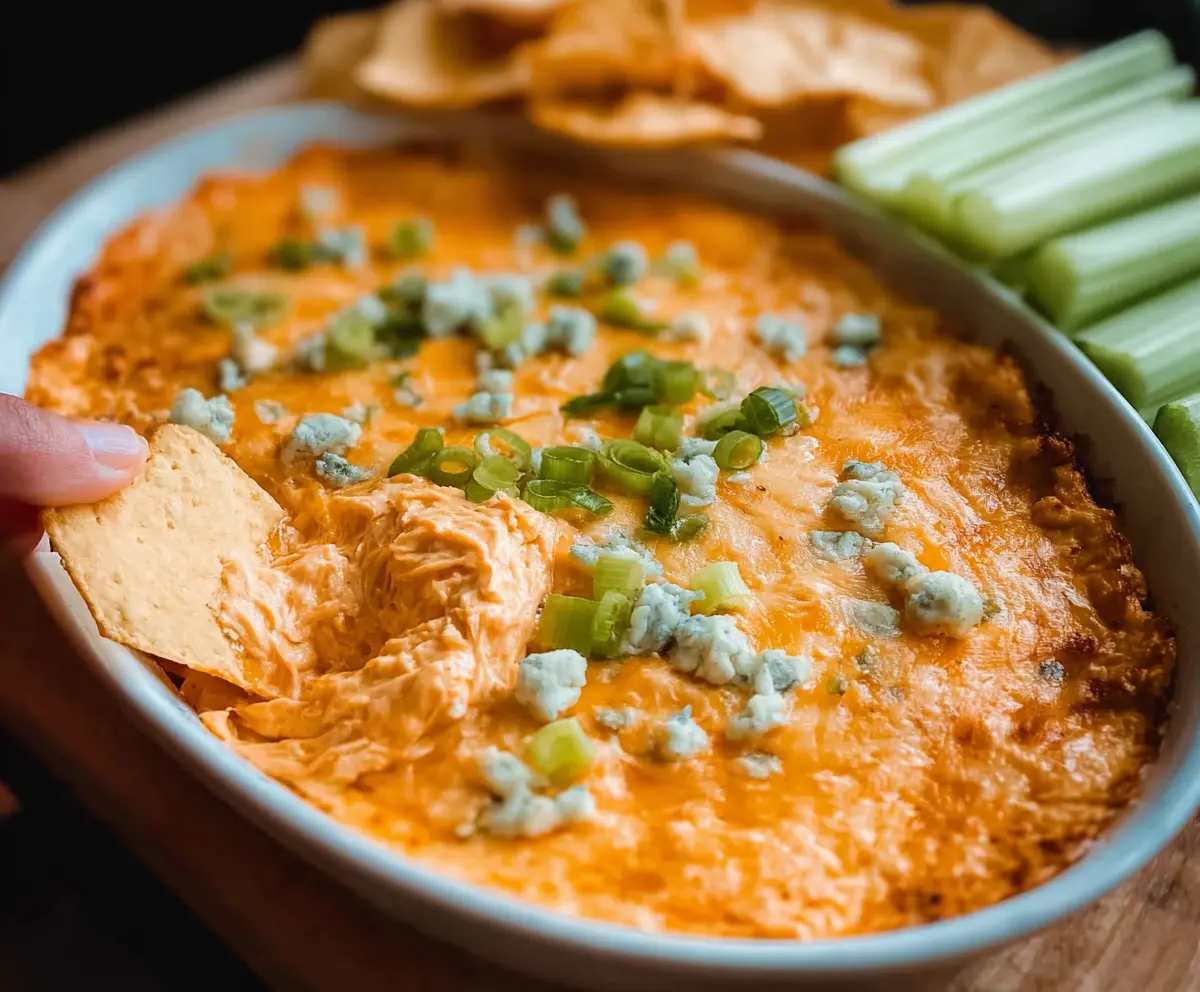 Easy Buffalo Chicken Dip Recipe