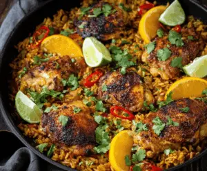 Caribbean Chicken and Rice