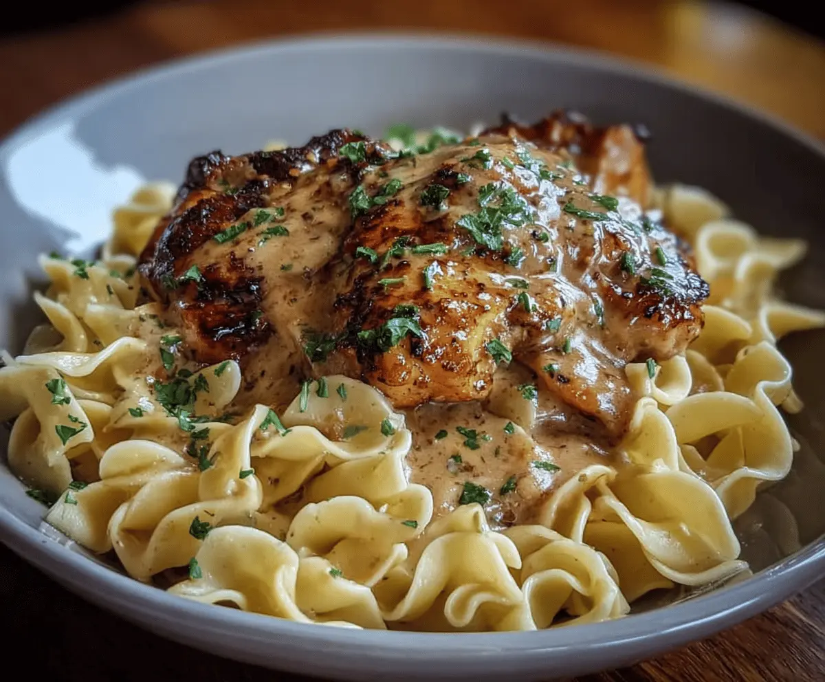Easy Chicken with Buttered Noodles