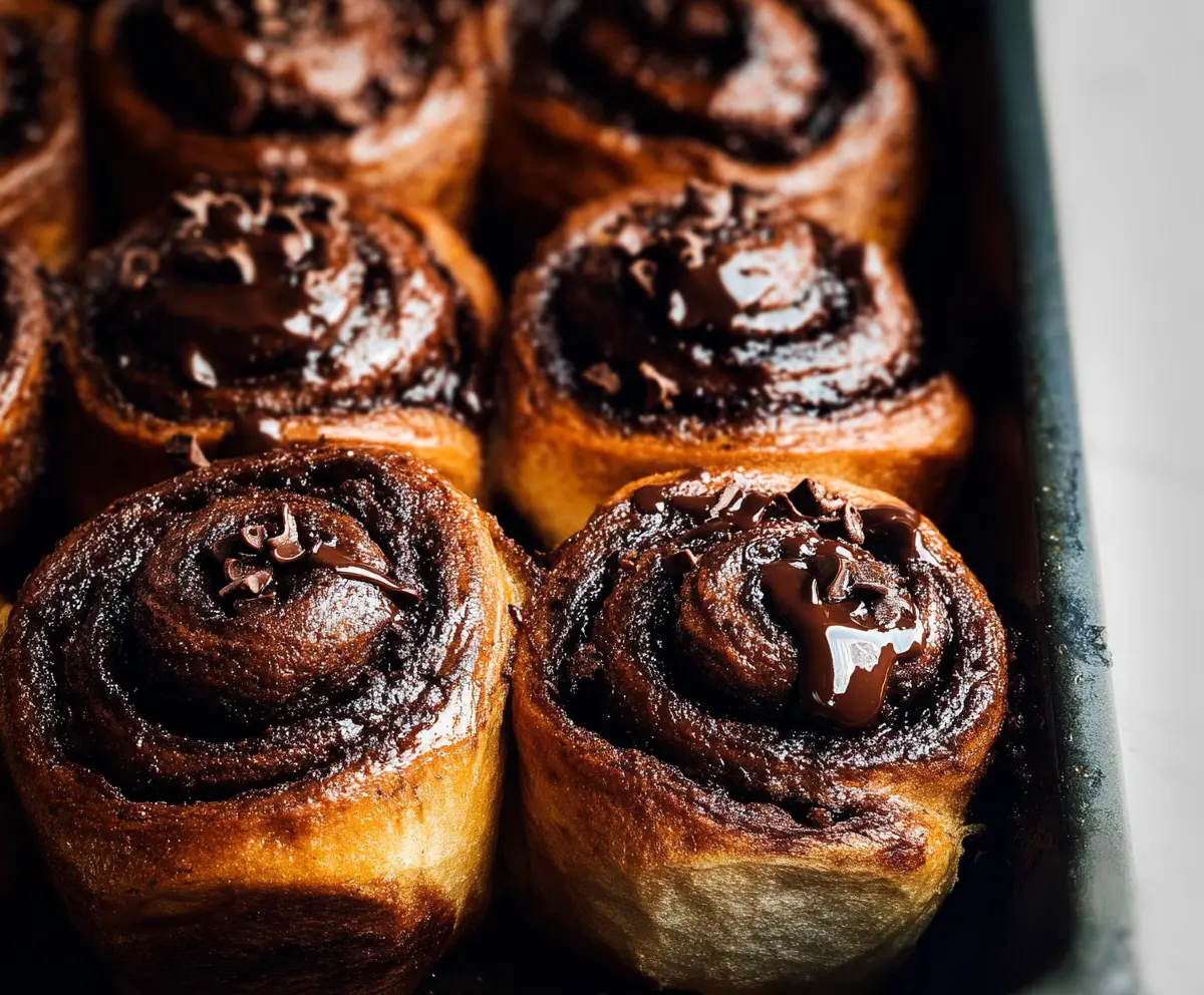 Easy Chocolate Cinnamon Rolls Recipe