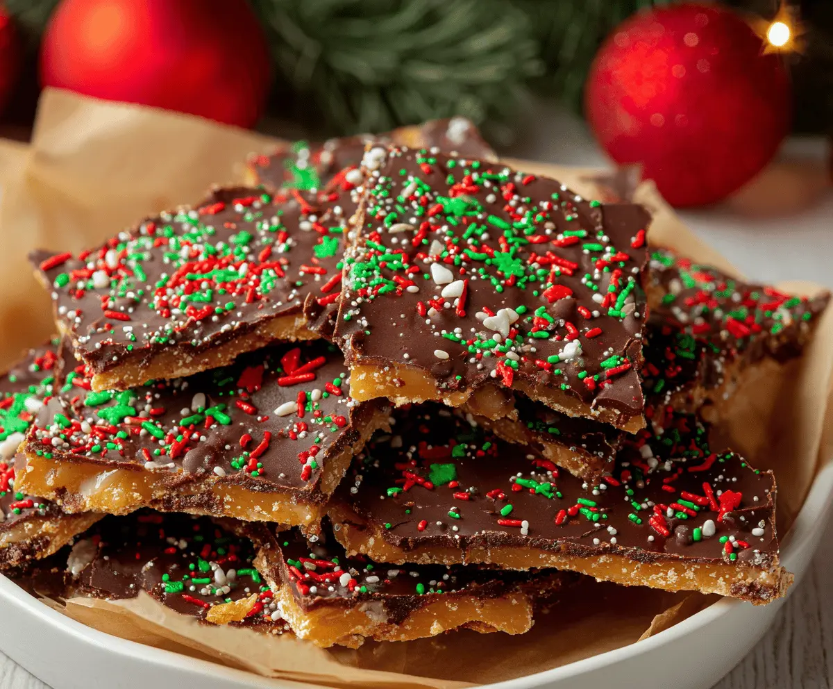 Easy Christmas Crack Recipe