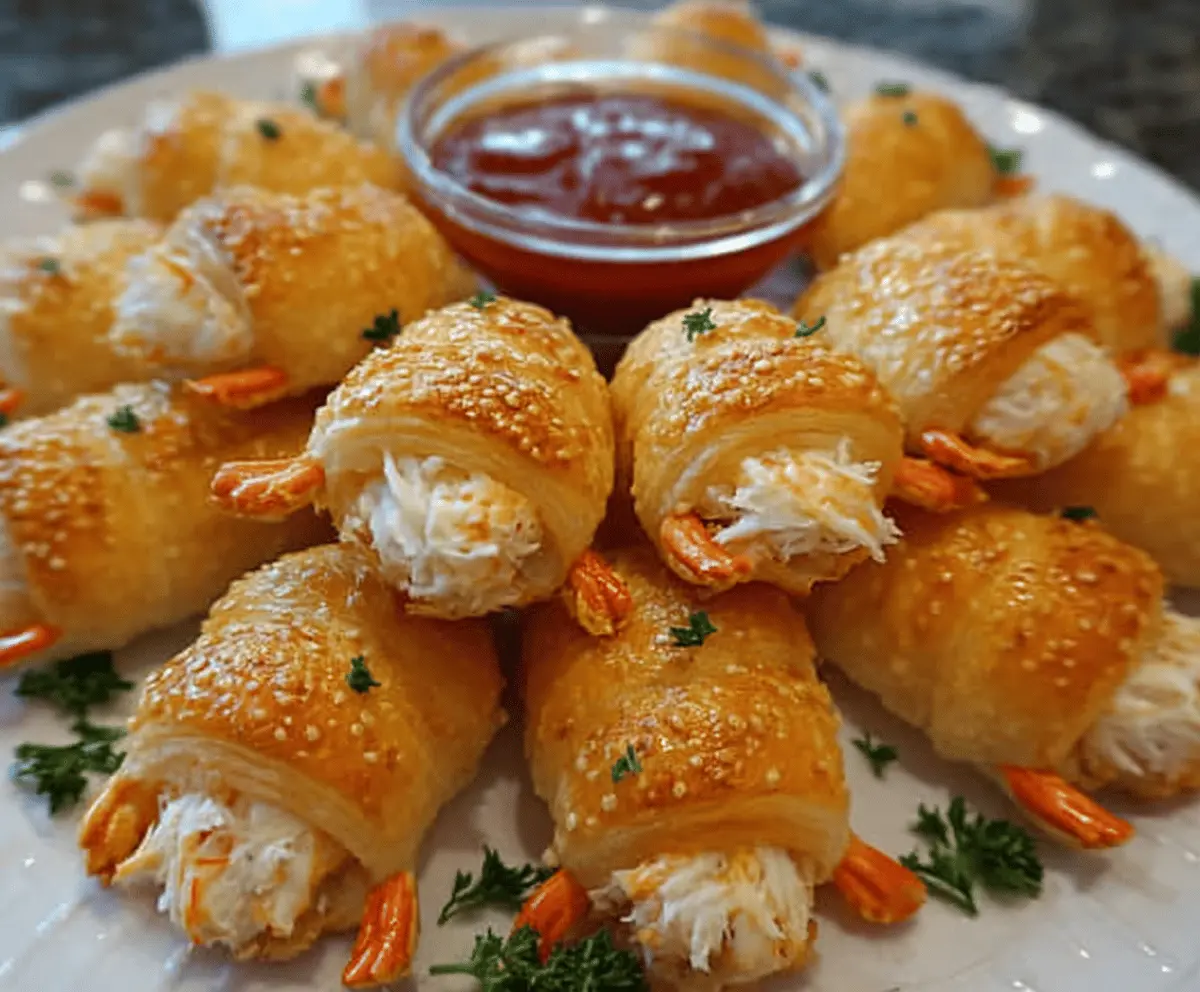 Easy Crab Crescent Bites Recipe