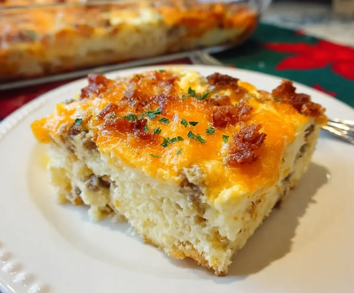 Easy Crack Breakfast Casserole Recipe