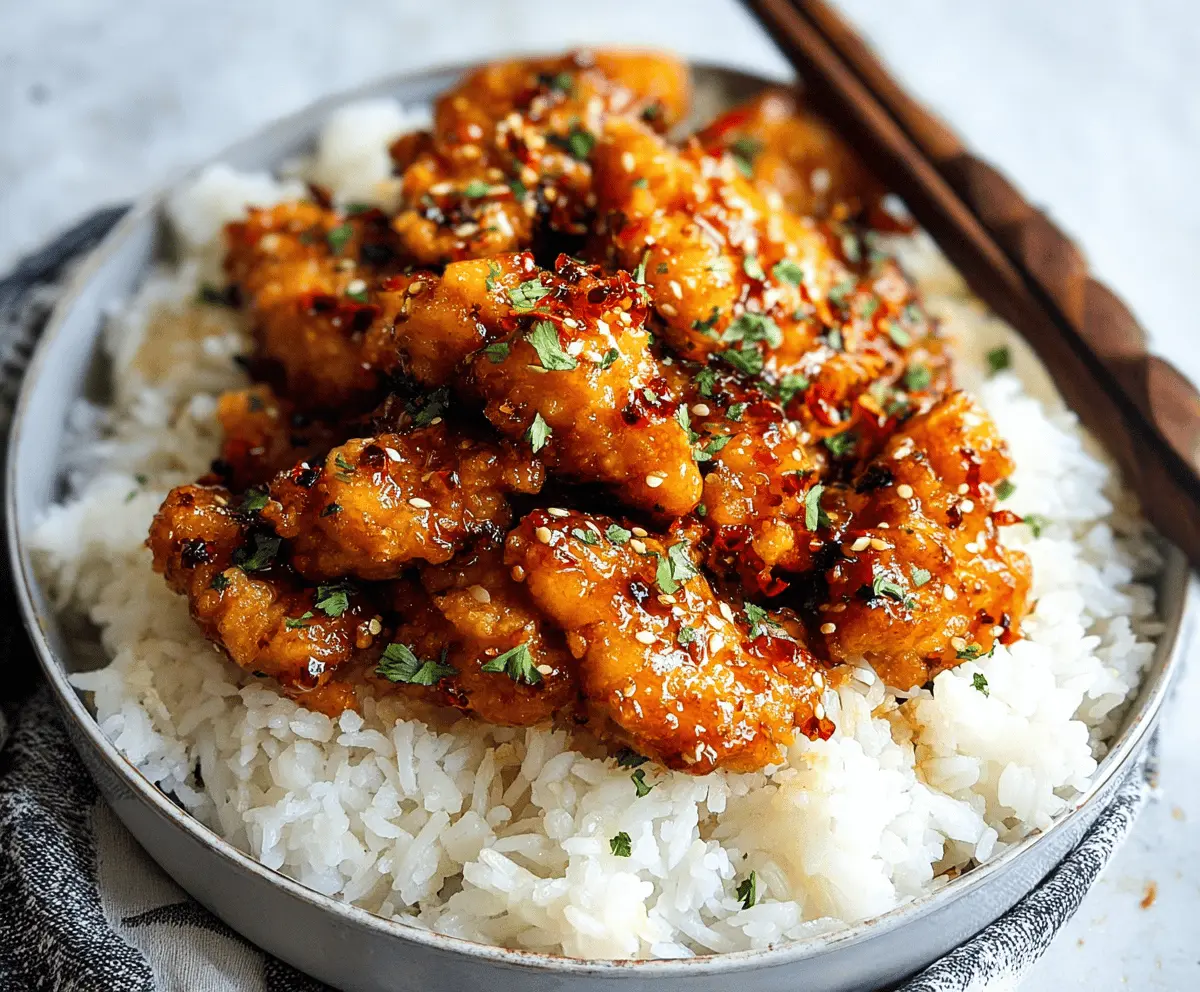 Crispy Honey Garlic Chicken Recipe