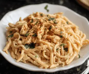 Crock Pot Cajun Chicken Pasta