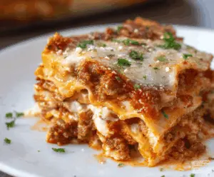 Easy Homemade Lasagna Recipe
