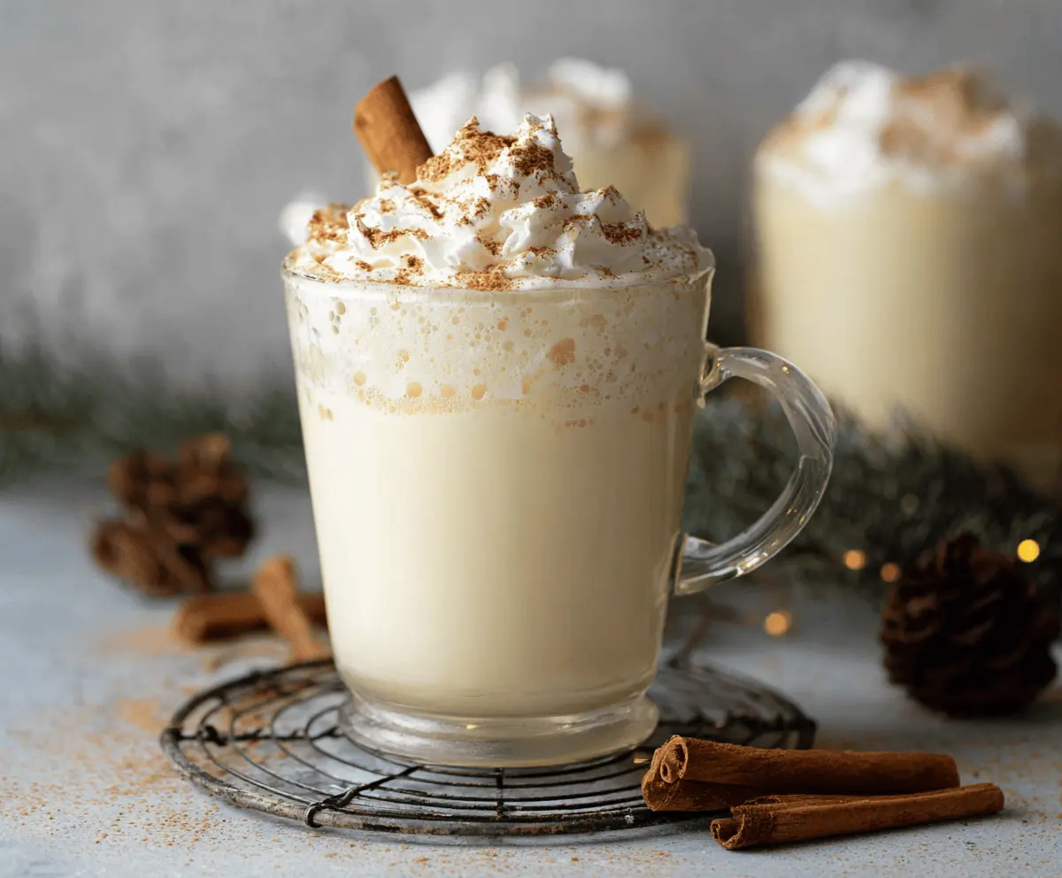 Easy Homemade Eggnog Recipe
