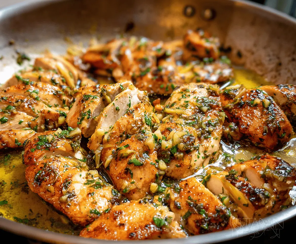 Easy Garlic Butter Chicken Recipe