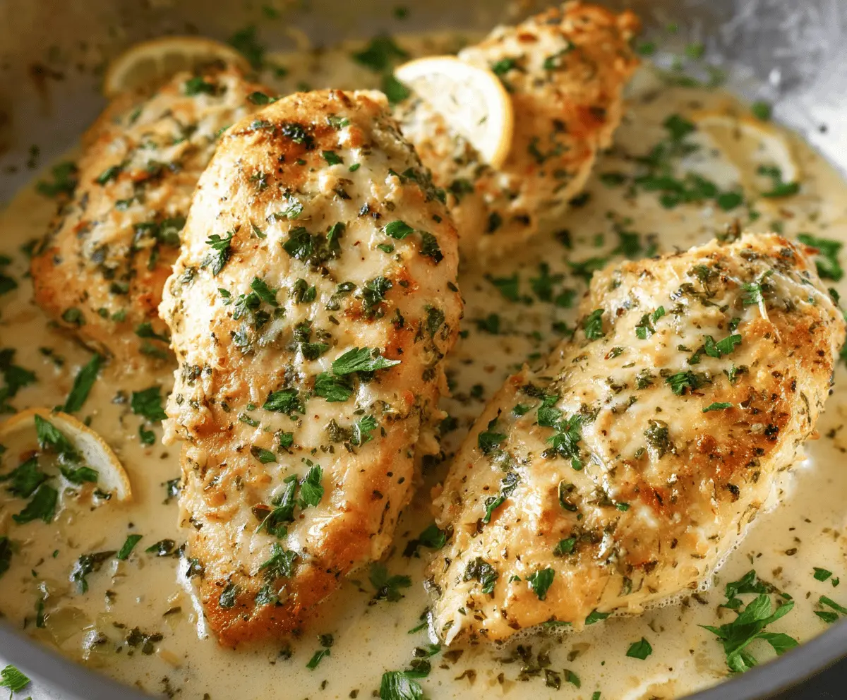 Easy Garlic Parmesan Chicken Bake