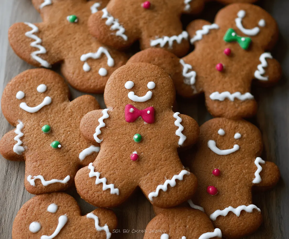 Classic Gingerbread Man Cookies Recipe