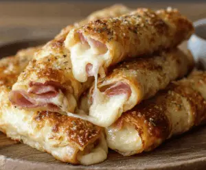 Ham and Cheese Sticks