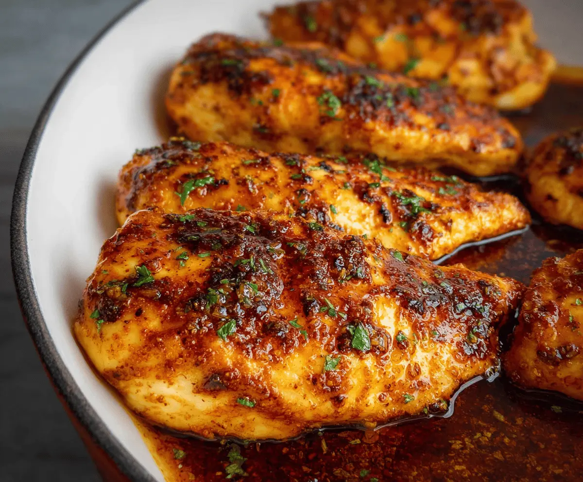 Sweet & Spicy Hot Honey Chicken
