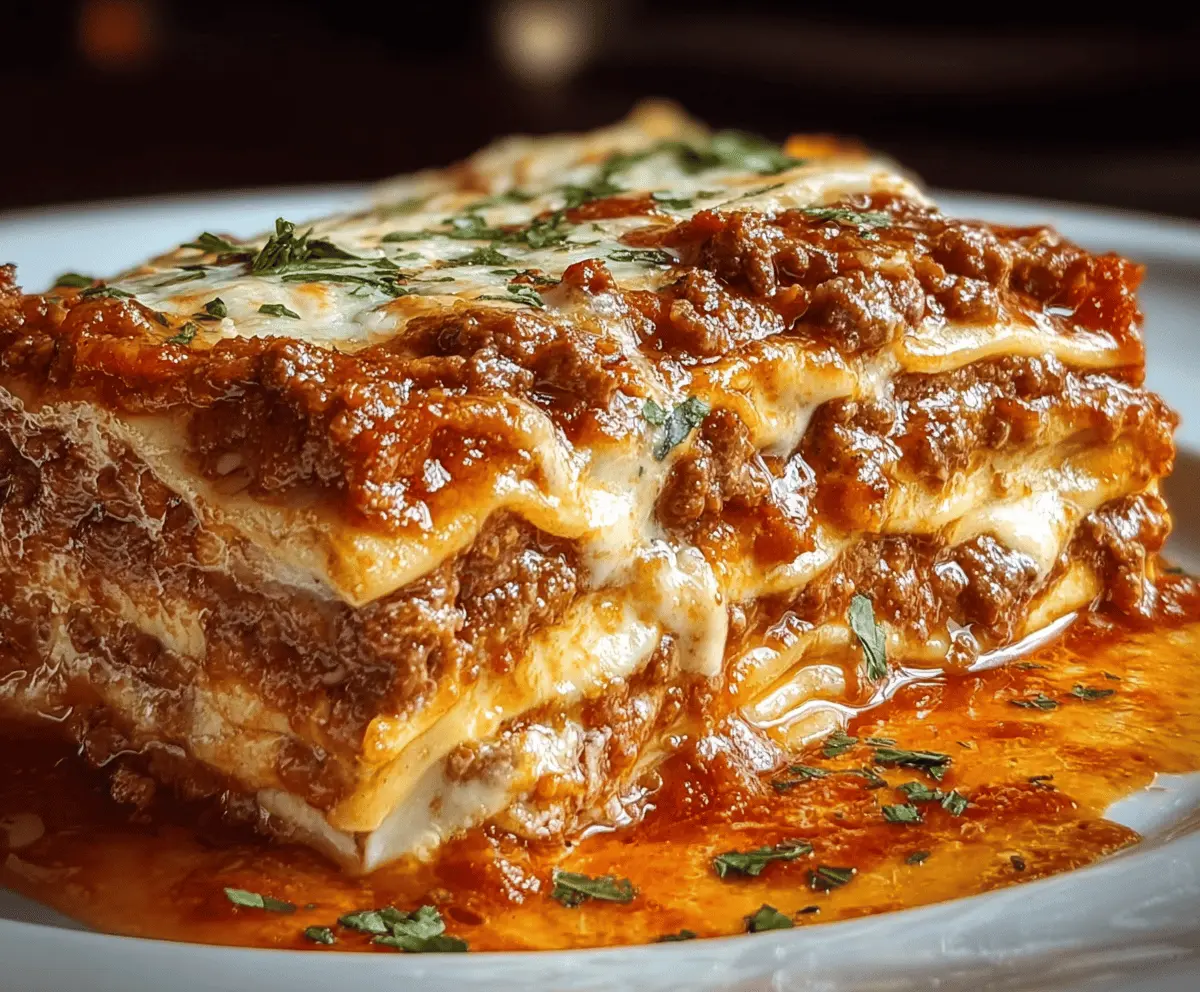 Easy Homemade Maggiano's Lasagna Recipe