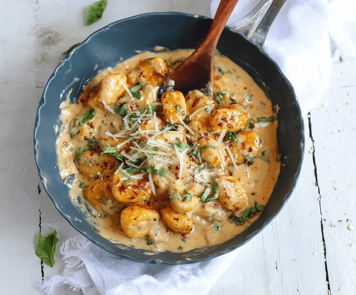 Creamy Millionaire Gnocchi Recipe