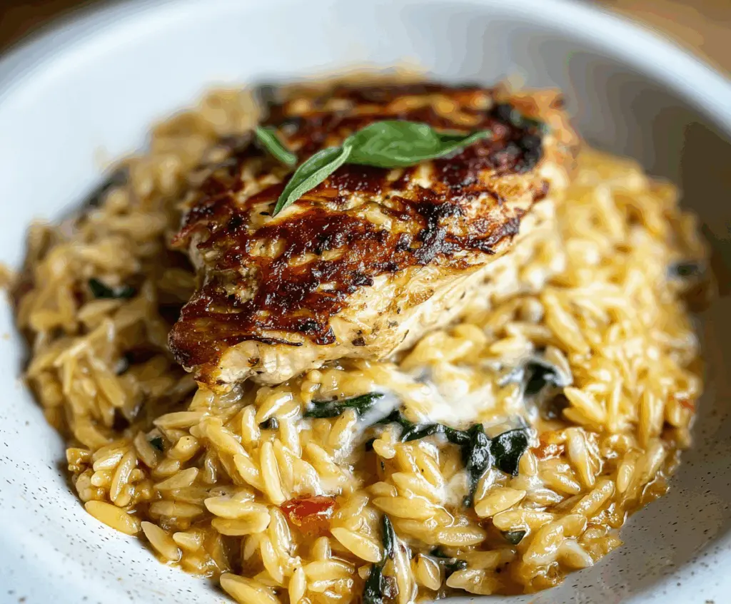 Monterey Chicken Orzo
