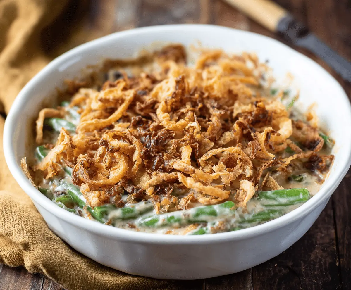 Easy Green Bean Casserole Recipe