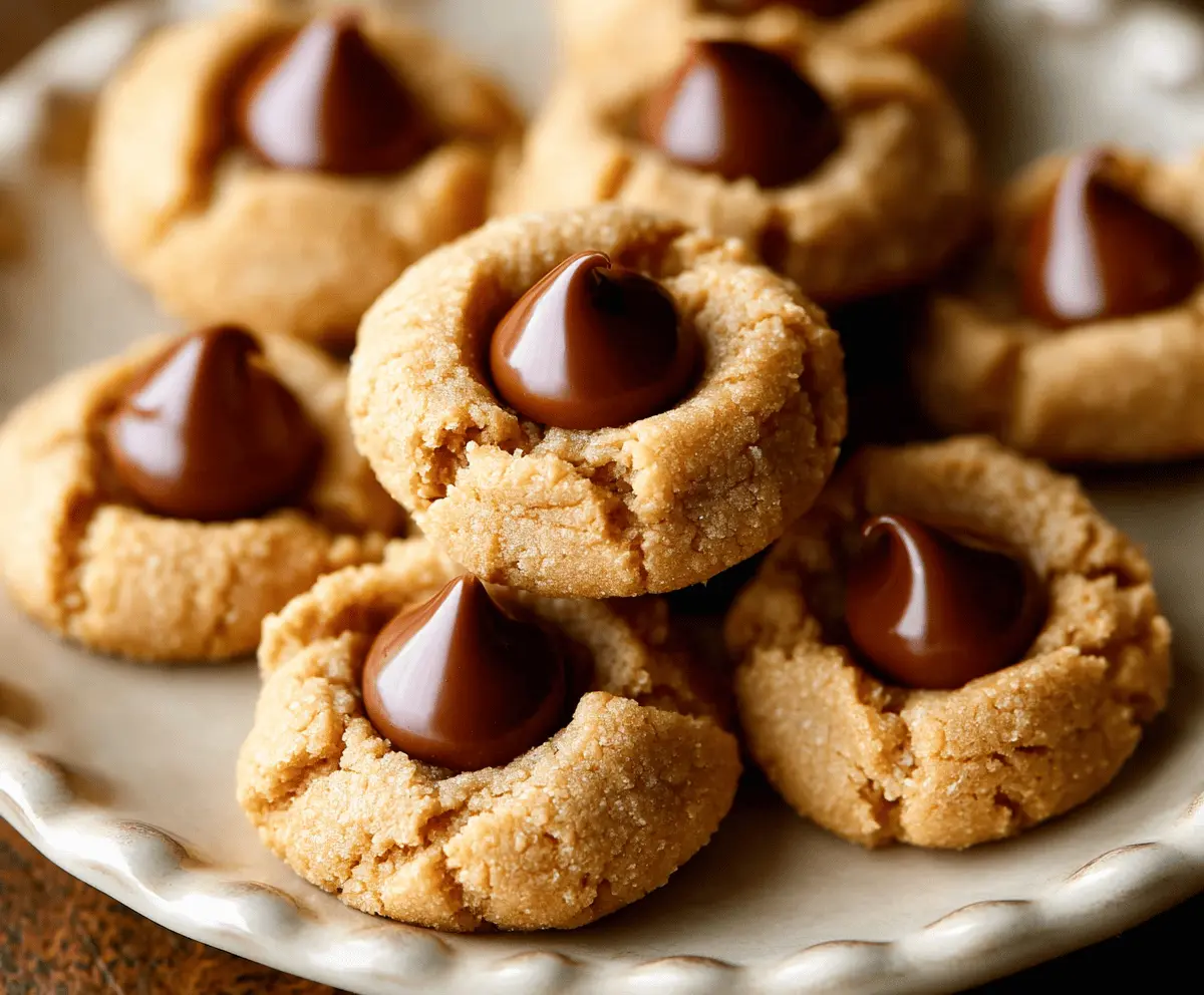 Classic Peanut Butter Blossoms Recipe