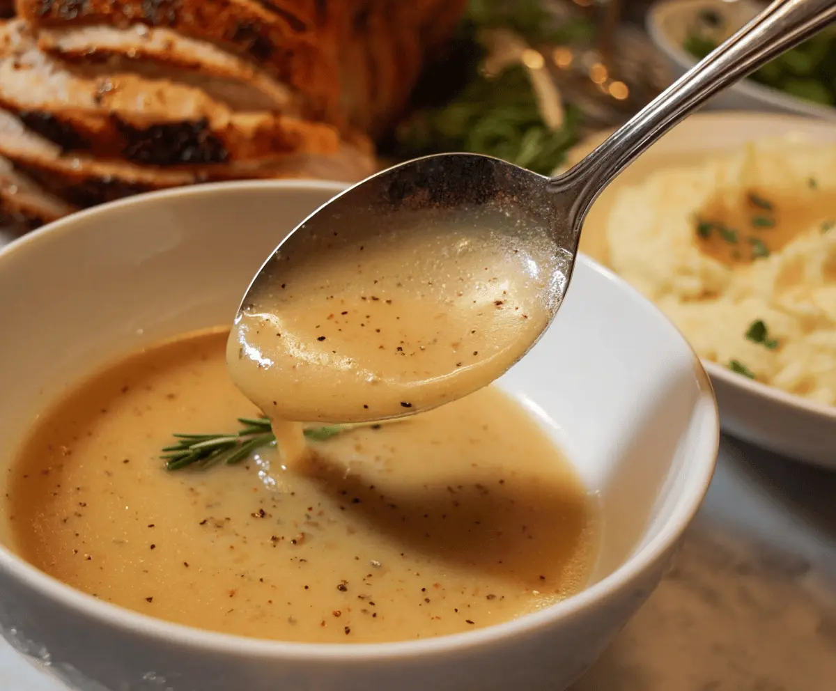 Perfect Turkey Gravy Recipe