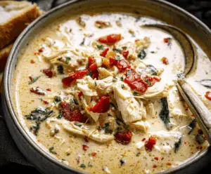 Slow Cooker Creamy Crack Chicken Soup