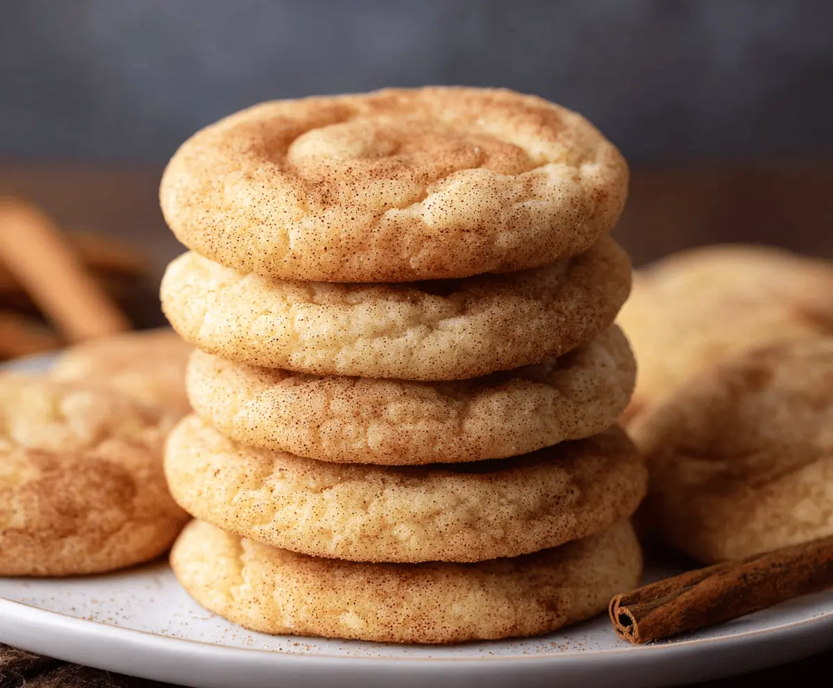 Easy Snickerdoodle Cookies Recipe