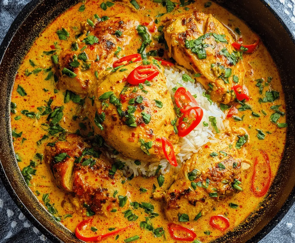 Spicy Brazilian Coconut Chicken Recipe