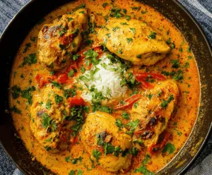 Spicy Brazilian Coconut Chicken