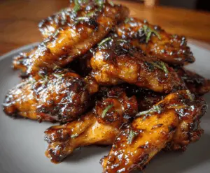 Sticky Pineapple-Teriyaki Chicken Wings