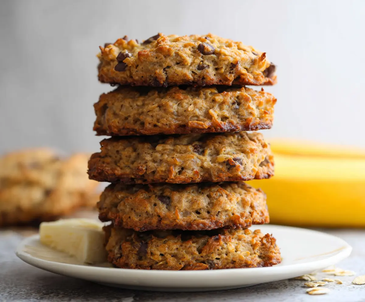 Easy Banana Oatmeal Cookies Recipe