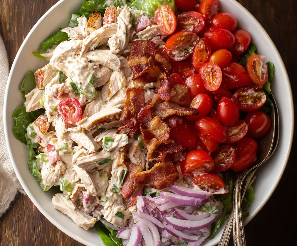 Easy BLT Chicken Salad Recipe