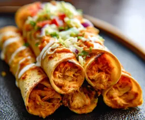 Buffalo Chicken Taquitos Recipe