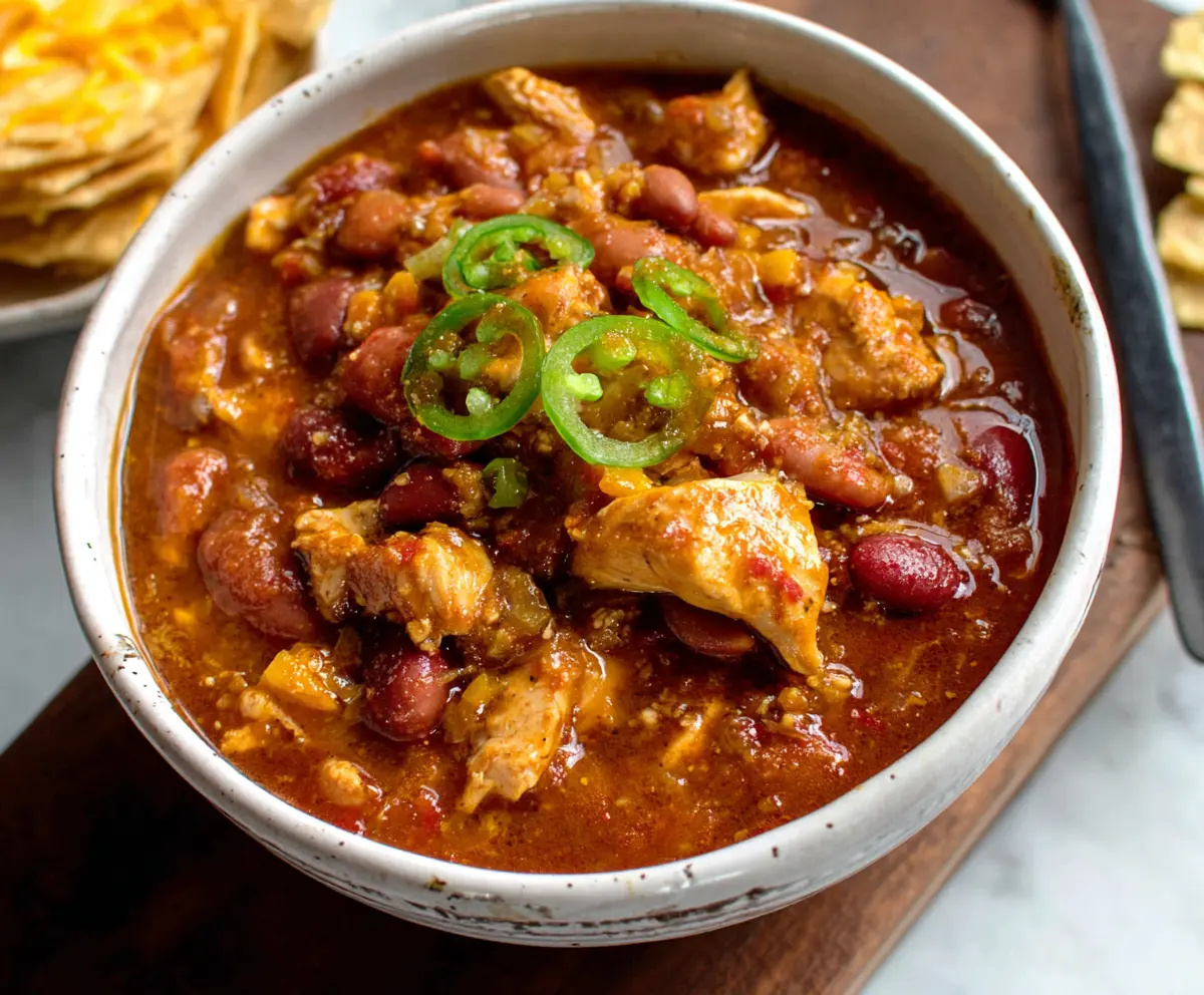 Easy Chicken Chili Recipe